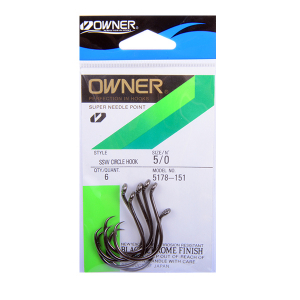 Крючки Owner SSW Circle Hook 5178 5/0